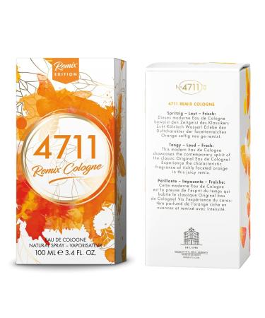 Muelhens 4711 Remix Cologne - Orange for Women - 3.4 oz EDC Spray Lavender 3.4 Fl Oz (Pack of 1) - Buy Online on GoSupps.com
