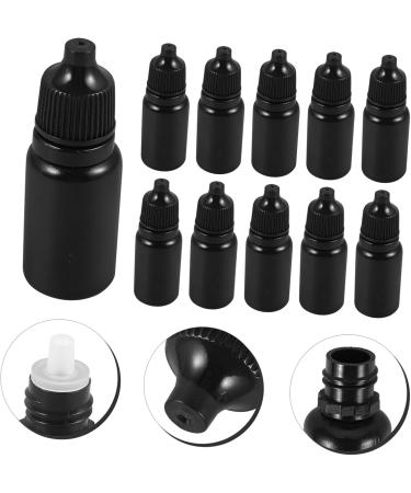 Baluue 72 Pcs Black Dispenser Squeezable Bottle Essential Oil Dispenser Bottle Blackx3pcs 6.00X2.00X2.00CMx3pcs - Buy Online on GoSupps.com