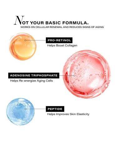 N.OVOLOGY Pro-Lift Cellular Restoration Serum Co-Created with Dermatologists 5.3% Pro-Retinol + Niacinamide + Adenosine + Tripeptide - Buy Online on GoSupps.com