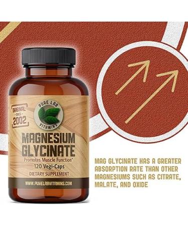 Magnesium Glycinate 500mg Capsules - Gluten-Free Chelated Supplement Made in Canada for Men & Women - Buy Online on GoSupps.com