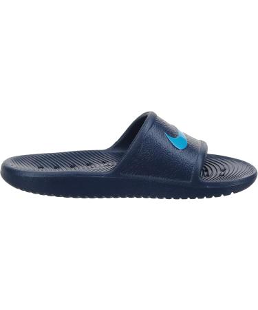 Nike Unisex Kids Kawa Slide Sandal - 28 EU Midnight Navy Laser Blue | Buy Internationally - Free Shipping - Buy Online on GoSupps.com