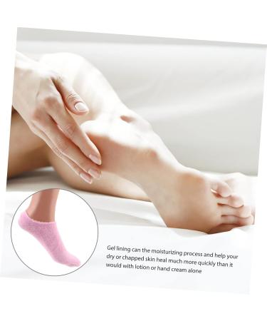 Beavorty 2 Pairs Gel Care Kit Hand Healing Cracked Hands Moisture Gloves Hydrating Gloves Hands Beauty Masks spa Socks Heel Moisturizing Socks Men Sock Yarn Lotion Man Facial mask - Buy Online on GoSupps.com