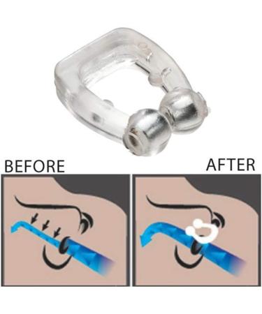 8PCS Magnetic Nose Clip Anti-Snoring Device | Silicone Nose Vents for Comfortable Sleep - Buy Online on GoSupps.com