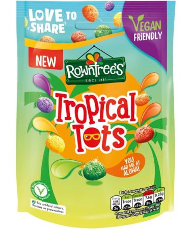 Jelly Tots Bundle: Tropical 140g + Jelly Tots 150g + Fruit Pastilles 143g + Fruit Pastilles Strawberry & Black Currant 143g Boxed Treatz - Buy Online on GoSupps.com