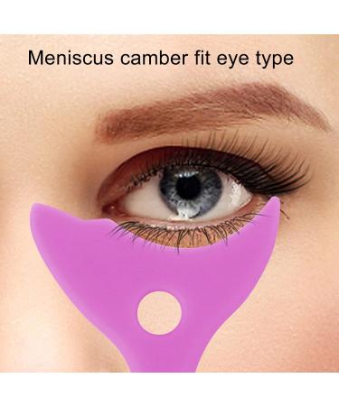 Mascara Guard Applicator 3pcs Silicone Eye Makeup Aids Eyeshadow Mask Brush Mascara Guard Aid Reusable Stencils Multifunctional Mascara Guard Eye Make Up Aid Tools - Buy Online on GoSupps.com