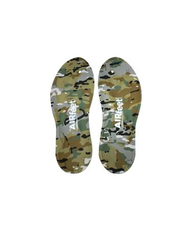 Dynamic Active Arch Support  AIRfeet Outdoor O2  Shoe Insoles relieves Pain associated to Plantar Fasciitis  Flat Feet Designed specifically for Hiking  Hunting  Outdoor Recreation (Medium)
