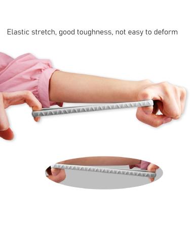 Patella Tendon Knee Straps - Soft Sports Support Band for Basketball Running & Fitness - Portable Pain Relief Brace (Grey) - International Shipping - Buy Online on GoSupps.com