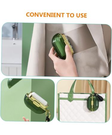 GANAZONO Handheld Lint Roller - Effective Hair Removal Tool for Home Cleaning | Lint Removal Device 10x7x4 cm - Buy Online on GoSupps.com