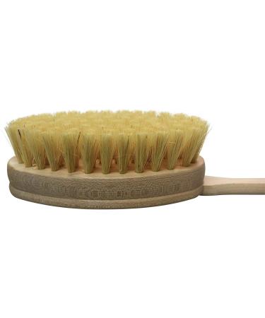 Yerba Prima Tampico Skin Brush - Natural Vegetable Fiber Bristles for Dry Skin Brushing - Buy Online on GoSupps.com