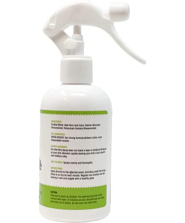 UnRuffledRx Aloe Vera Bird Bath Spray 8 Fl Oz - Daily Care & Skin Health - Buy Online on GoSupps.com