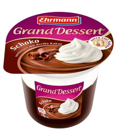 Ehrmann Grand Dessert Chocolate 200g x 5 - Freshness Guaranteed | Buy Internationally - Buy Online on GoSupps.com