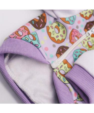 Purple Puppy Hoodies for Small & Medium Dogs | Christmas Sweatshirts & Fleece Coats for Pets - Buy Online on GoSupps.com