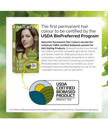 Naturtint 6GA Deep Almond Brown Hair Colour: Ammonia-Free, Grey Coverage, Plant Enriched - Buy Online on GoSupps.com