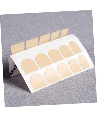 FOMIYES 100 Sheets Nail Art Supply Adhesive Nail Tabs Jelly Gel Nail Sticker Manicure Accessories Nail Wraps Sticker Jelly Adhesive Tabs Nail Decals Jelly Tabs Fake Nail Stickers Removable Yellowx2pcs 6.2X6.2cmx2pcs - Buy Online on GoSupps.com