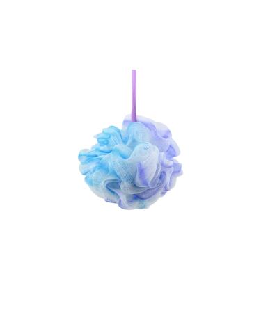Bath Shower Loofah Sponge Pouf Body Scrubber Exfoliator Body Wash Sponge - 75g Luxurious Foam Easy Storage Gentle on Skin