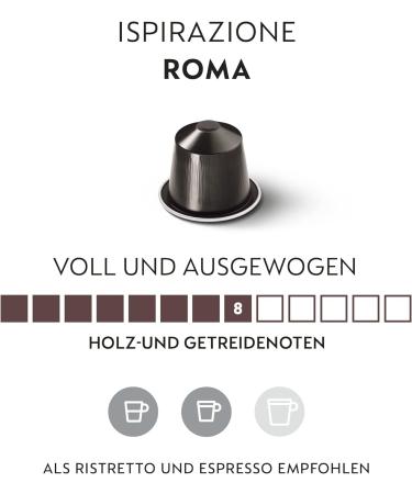 Nespresso Capsules UK - 30x Roma- Original Nestl - Espresso Coffee - Buy Online on GoSupps.com
