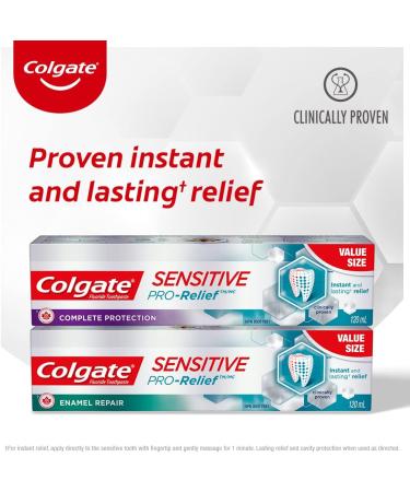 Colgate Sensitive Pro-Relief Enamel Repair Toothpaste 120 Milliliters 120 ml (Pack of 1) Enamel Repair Toothpaste - Buy Online on GoSupps.com