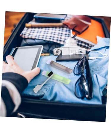 Buy Bcoath 8-Piece Foldable Travel Toothbrush Set | Soft Bristle Creative & Compact Design for Hotels - Perfect for On-the-Go! - Buy Online on GoSupps.com