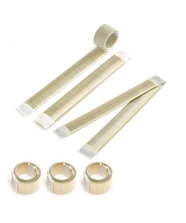 Donut Hair Bun Maker Hair Bun Accessories Hair Bun Maker Tool 3 PCs French Twist Hair Accessories Hair Clip for Buns DIY hairstyling tools for women (champagne) - Buy Online on GoSupps.com