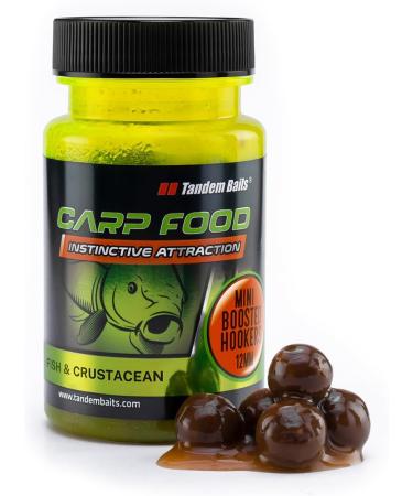 Tandem Baits Carp Food Mini Boosted Hookers Carp Bait Carp Fishing Fishing Pop-Ups Carp Boilies Professional Carp Fishing Accessories 12mm 50g - Buy Online on GoSupps.com