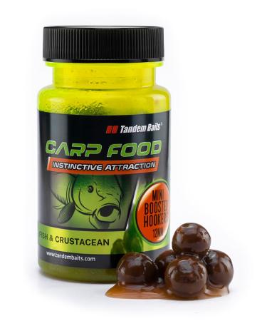 Tandem Baits Carp Food Mini Boosted Hookers Carp Bait Carp Fishing Fishing Pop-Ups Carp Boilies Professional Carp Fishing Accessories 12mm 50g