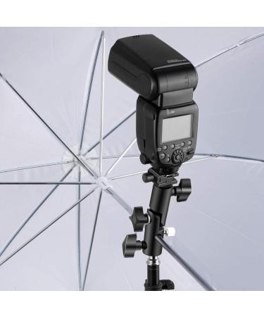 QYXINC Heavy Duty Metal Clamp Holder for Light Stand - Photo Video Studio Reflector Holder for Lighting Reflector Diffuser - Buy Online on GoSupps.com