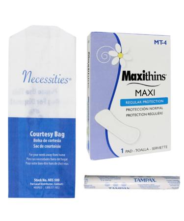 Sanitary Napkin and Tampon Vending Machine Refill Set