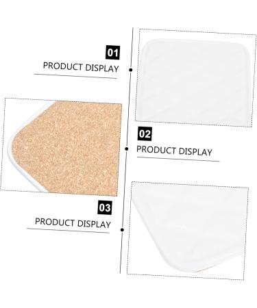  MERRYHAPY MERRYHAPY Nail Eyeshadow Clean Makeup Mix Easy Clean Paint Tray Gel Mixing Palette Color Mixing Tray Color Mixing Plate - Buy Online on GoSupps.com