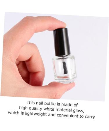 Veemoon Lot de 25 Flacons Vides pour Vernis Ongles 5Ml en Verre Transparent Pinceau Bouchon en Aluminium lectrolytique pour Nail Art et Usage Portable - Buy Online on GoSupps.com