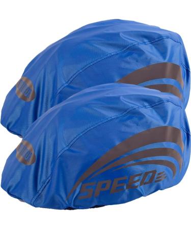 JSHAHA 2 Pack Bicycle Helmet Covers - Durable Blue Rain Protection for Cycling - Universal Fit - Buy Online on GoSupps.com