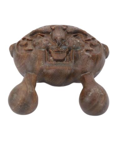 Buy Verdant Touch Sandalwood Wide Tooth Massage Comb Portable Tiger Shape Wooden Massager for Face & Body | International Shipping Available - Buy Online on GoSupps.com
