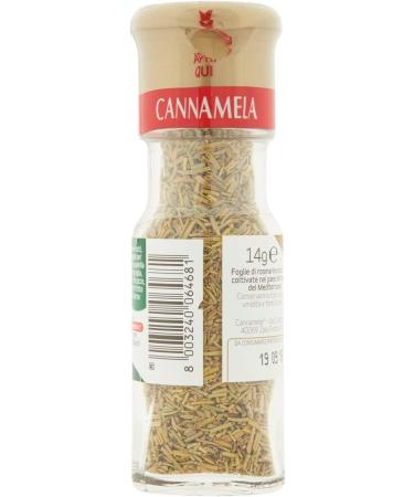 Cannamela Foglie di Rosmarino dried and dried Dried Rosemary Leaves 14g Spices and Herbs - Buy Online on GoSupps.com