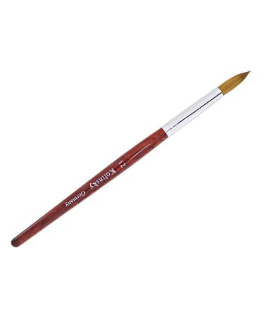 Nail Design Acrylic Brush #12 - Kolinsky & Nylon Blend for Precision Artistry | International Shipping - Buy Online on GoSupps.com