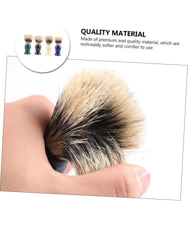 DOITOOL 4-Piece Shaving Brush Foam Tool Set - Grooming Comb with Plastic Handle | 10.5x3.9x3.9CM - Ideal for Men s Grooming - Buy Online on GoSupps.com