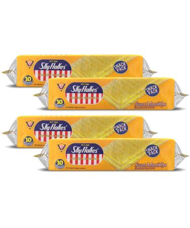 M.Y. San Cracker Sandwich Sweet Mantikilya (Sweet Butter Cream) Flavor, 300g (10.58 oz) 4 Pack