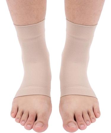 Soft Elastic Ankle Protection Sleeve Silicone Protective Pad Stop Cracked Heels in Their Tracks Soften and Hydrate Dry Cracked Heels for Cracked Heel(Irregular silicone) - Buy Online on GoSupps.com