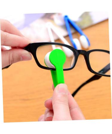FRCOLOR 15pcs Portable Eyeglasses Cleaning Clips & Cloth - Mini Glasses Cleaner Tool for Eyeglasses Worldwide Shipping - Buy Online on GoSupps.com
