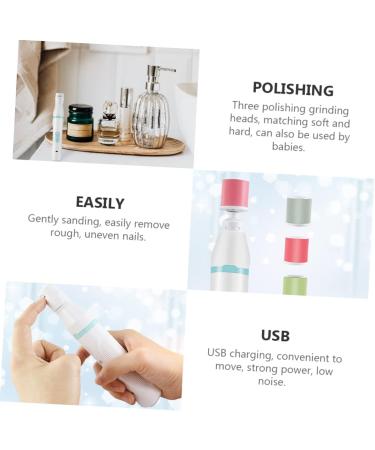 minkissy 1 Set Polisher Acrylic Nail Tools Nail Sander Wireless Nail Drill Manicure Sander Electric Nail Filer Manicure Electric Polish Sharpener Electric Callous Remover Care Suite - Buy Online on GoSupps.com
