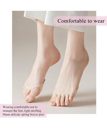 JEVRKAPZ Metatarsal Pads | Ball of Foot Cushions for Pain Relief | High Heel Toe Pads for Women | Invisible Sponge Cushion Socks - Buy Online on GoSupps.com