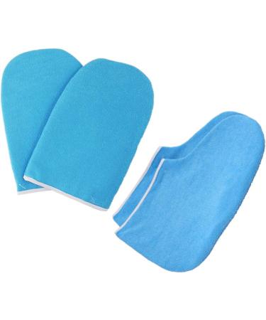 Beaupretty Paraffin Wax Spa Treatment Set - Frote Gloves & Boots for Heat Therapy | Soft Cotton Hand & Foot Care - Buy Online on GoSupps.com