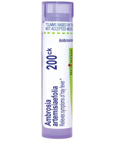 Boiron Ambrosia Artemisiaefolia 200CK Homeopathic Medicine for Ragweed Allergy Relief - 80 Pellets
