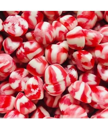 Strawberry Twist Kisses - Strawberry and cream flavour jelly sweets (500g Bag)