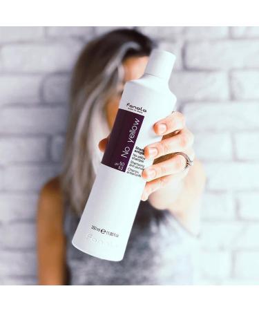 Buy Fanola No Yellow Silver-Gloss Shampoo & Mask Bundle | Anti-Yellow Tone for Brightened & Gray Hair | 350ml - Buy Online on GoSupps.com