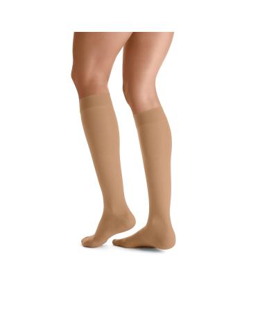 Buy BSN Medical Jobst Compression Stockings 15-20mmHg - Knee High Closed Toe Medium Size in Suntan - International Shipping Available - Buy Online on GoSupps.com