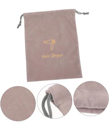 Beavorty 2pcs Velvet Bag Drawstring Bags Hair Dryer Storage Bags Hair Dryer Organizers Bag Hair Dryer Carrying Bags Hair Dryer Storage Organizer Drawstring Hair Dryer Bags Blow Dryer Bag - Buy Online on GoSupps.com