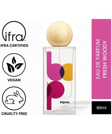 DJ Equal Woody Eau De Parfum 80 ML | Long Lasting Luxury Perfume for Men & Women | Refreshing Notes of Lavender Musk and Sandalwood | Unisex Perfume | Ideal Gift for Men and Women - Buy Online on GoSupps.com