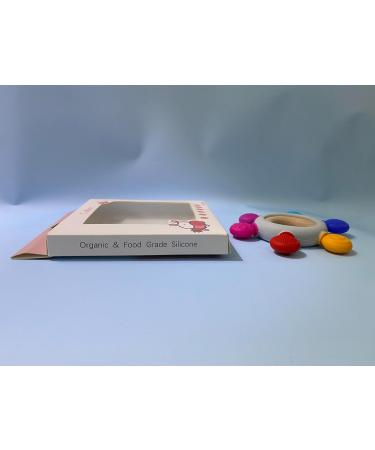 Arudyo BPA-Free Silicone Baby Teething Ring Toy | Ocean Gripping Ring & Nursing Accessory - Buy Online on GoSupps.com