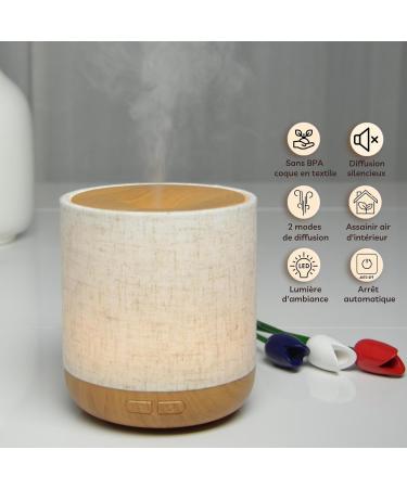 Zen Ar me Alesia Ultrasound Diffuser | Cold Essential Oil Aromatherapy | Original Wooden Design | Adjustable Diffusion & Lighting - Buy Online on GoSupps.com