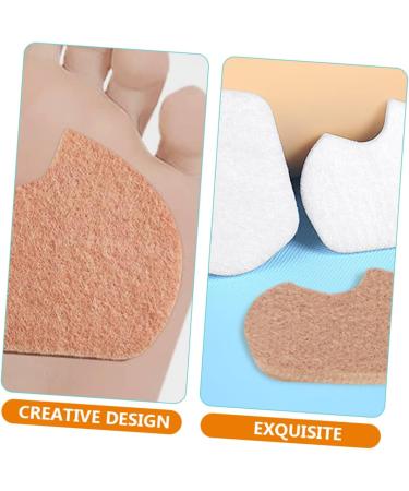 FRCOLOR 6 Pairs Forefoot Pads - Reusable Metatarsal Support Inserts | Honeycomb Design Sweat-Absorbent Wear-Resistant - Khaki 8.7X7CM - Buy Online on GoSupps.com