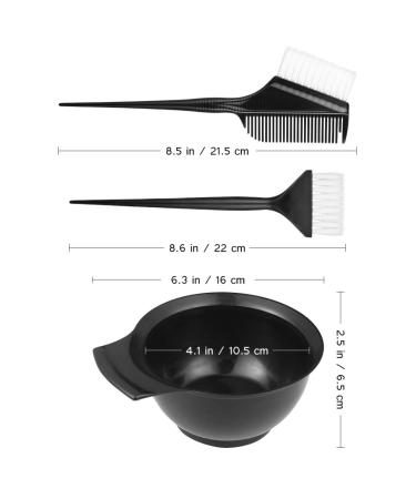 Frcolor Hair Color Brush & Bowl Set - Professional Dyeing Tools for Home Use | Hair Salon Essentials - Buy Online on GoSupps.com